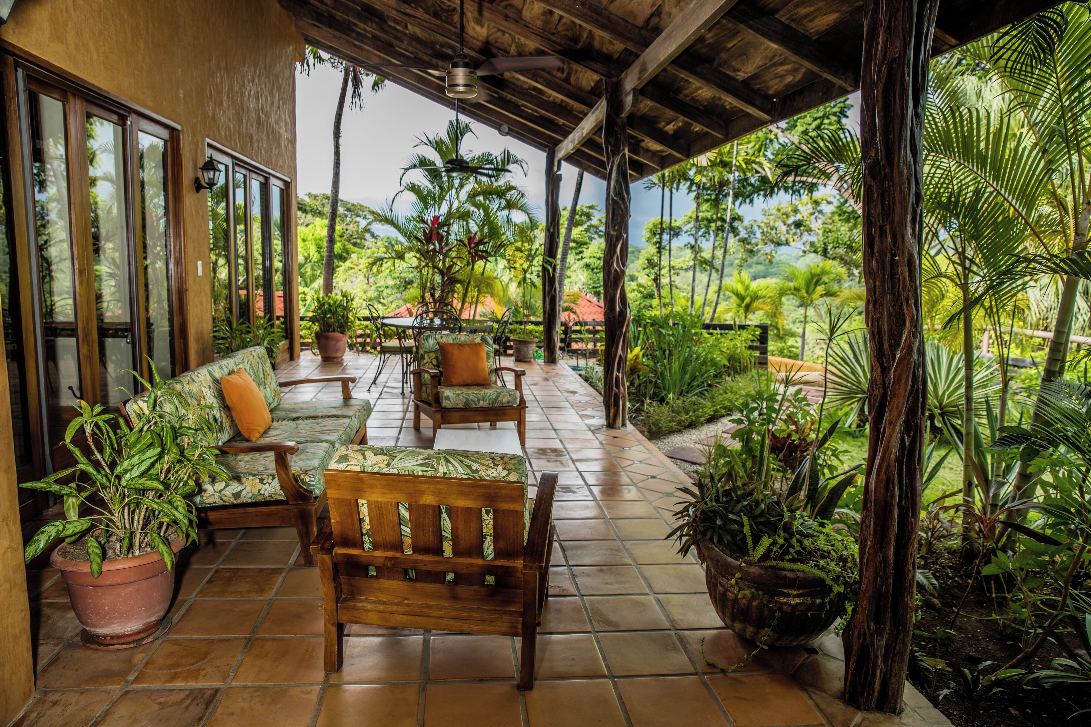 Family House, Multiple Beds, Non Smoking, Partial Sea View | Terrace/patio