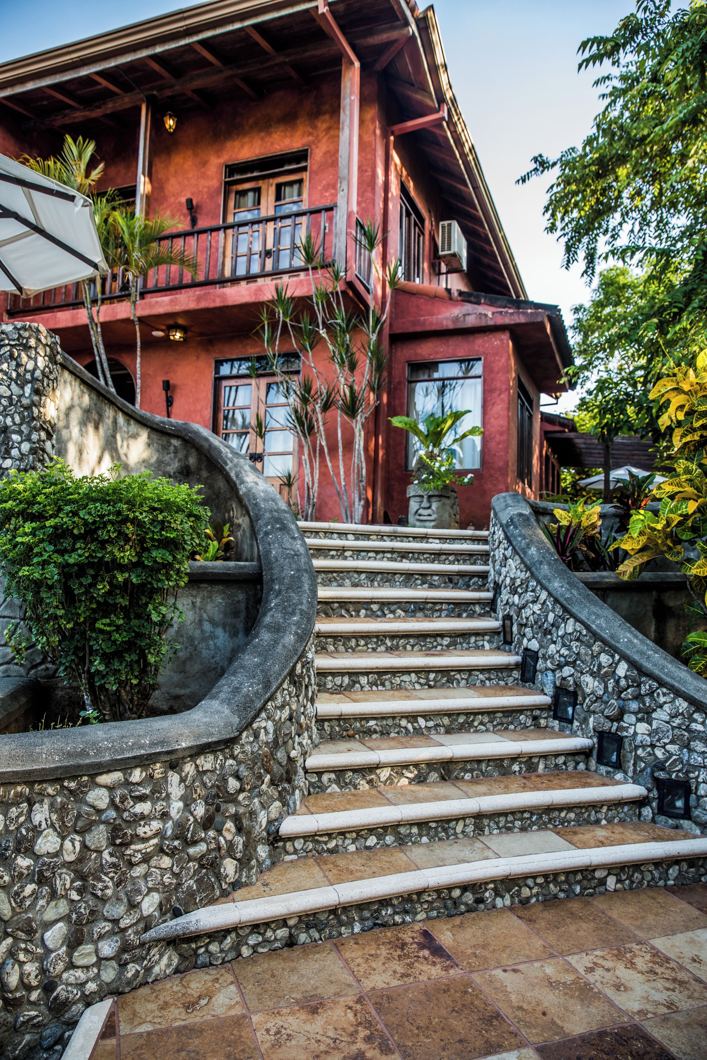 Entrada al alojamiento