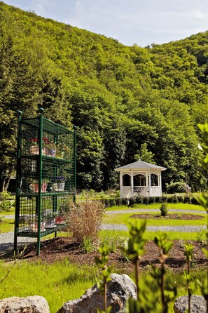 Blick von der Unterkunft