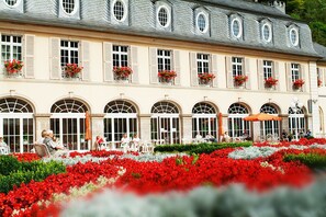 Blick von der Unterkunft