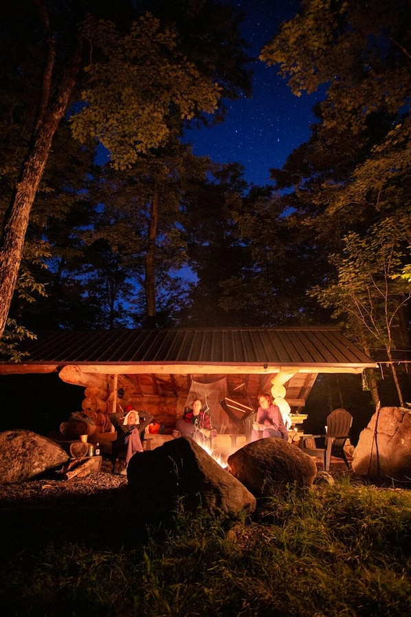 Overnatningsstedets område