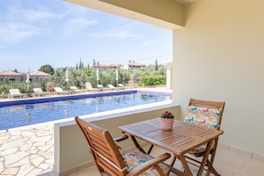 Standard Double or Twin Room | Balcony view - Hotel Aphrodite (West Mani)