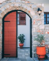 Entrada de la propiedad