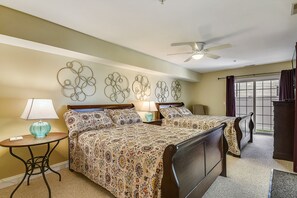 4 bedrooms, iron/ironing board, free WiFi
