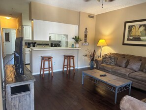 Televisión y reproductor de DVD 