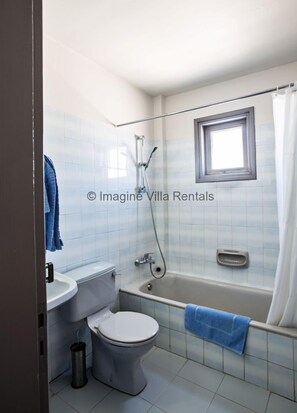 Hair dryer, towels