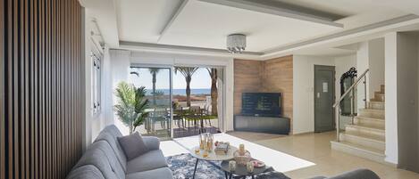 TV, music library, video library