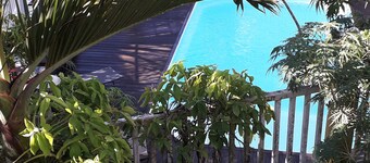 ti case gwada bungalow rentals "ti poisson"