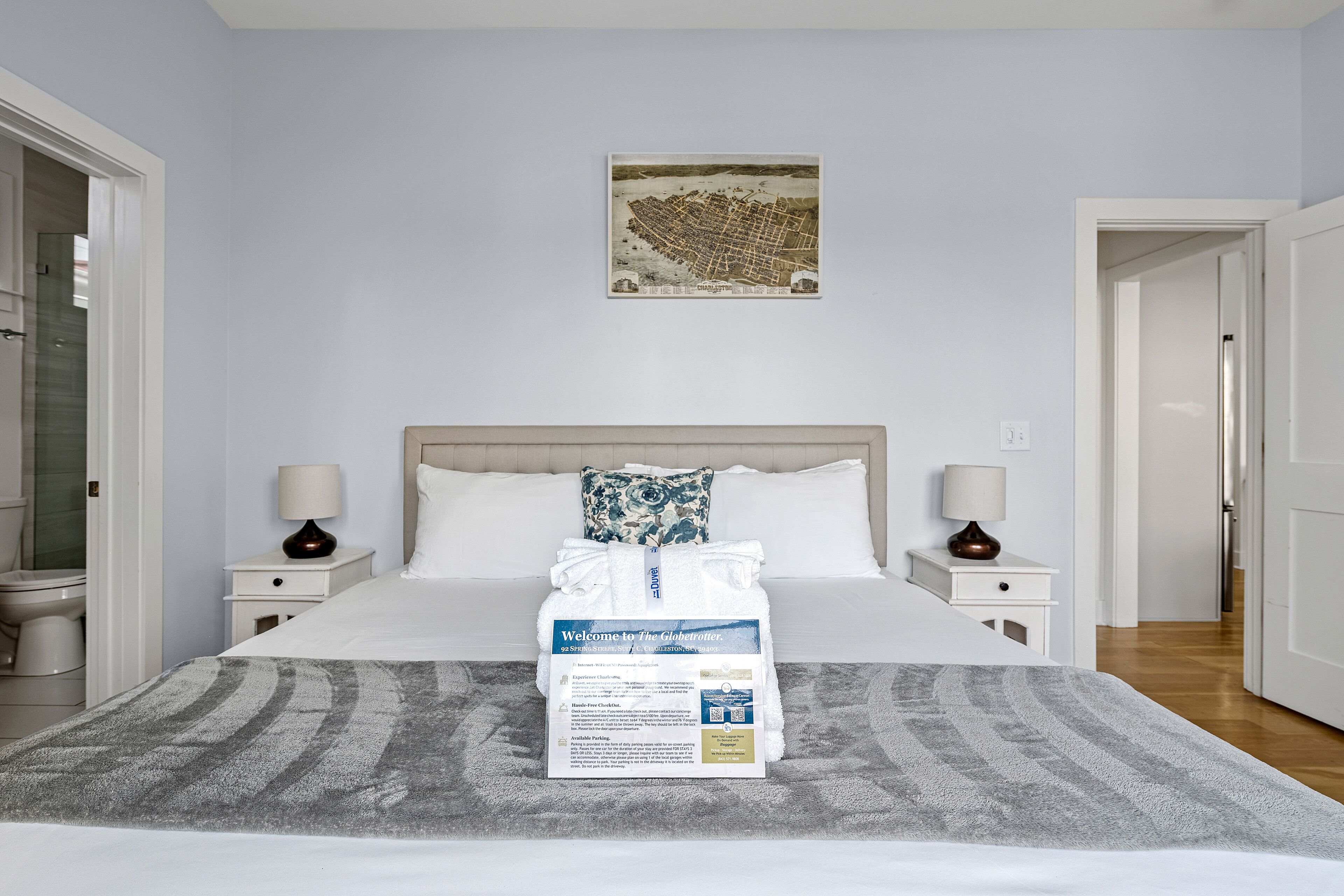 2 bedrooms, iron/ironing board, Internet