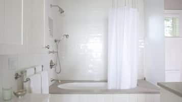 Hair dryer, towels