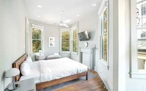 1 soverom, strykejern/-brett, wi-fi (inkludert) og sengetøy