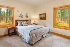 2 多间卧室、旅行婴儿床、免费 WiFi、床单