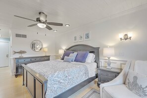 2 chambres, fer et planche à repasser, Wi-Fi, draps fournis