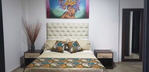 Individually decorated, individually furnished, blackout curtains
