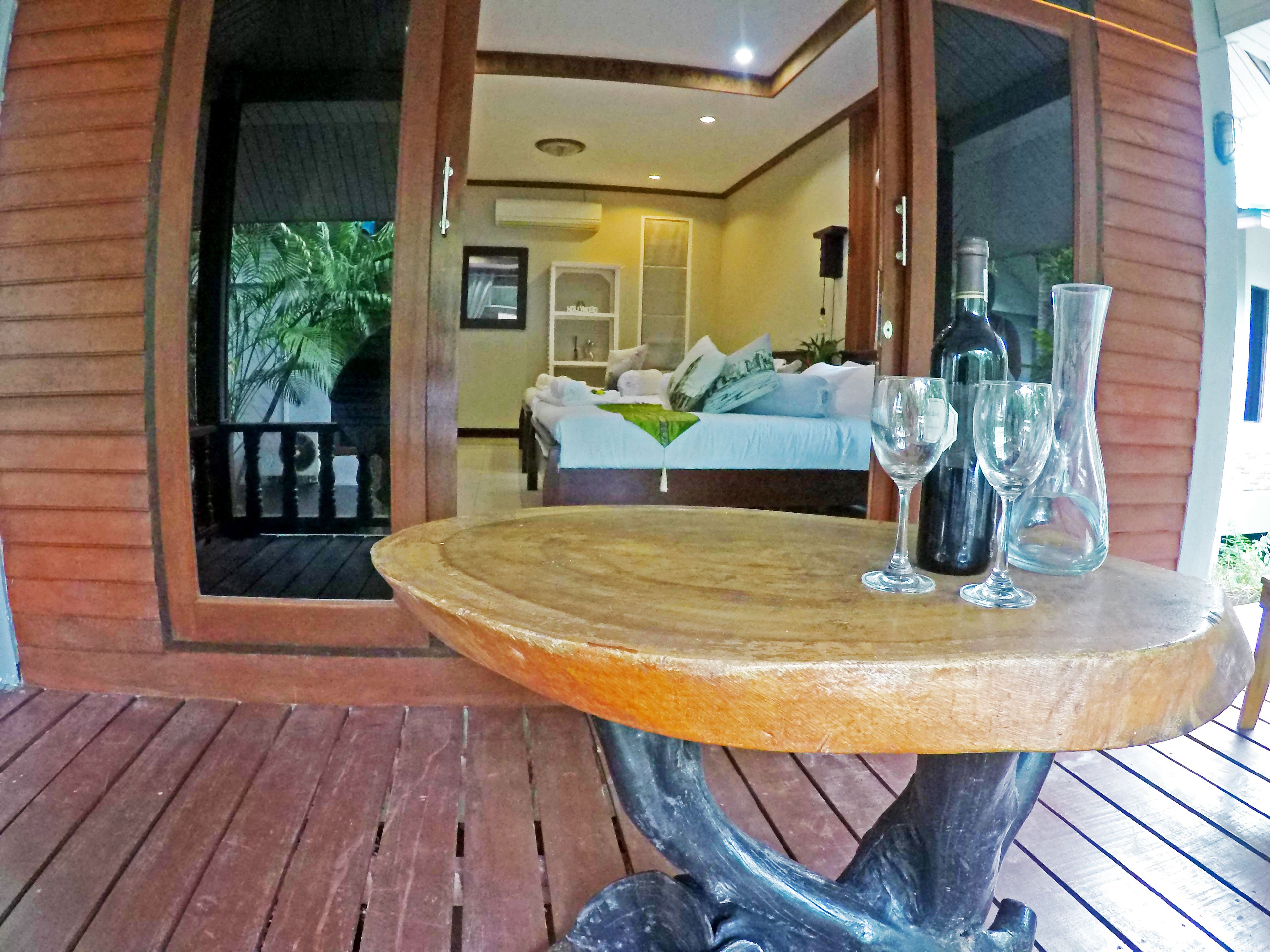 Superior Bungalow, Non Smoking, Sea View | Premium bedding, blackout drapes, bed sheets