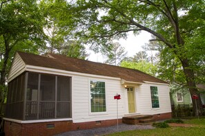 Exterior - Cardinal House is by St. Richard's Church/School in North Fondren (Jackson)