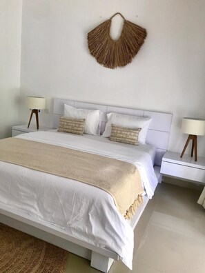 Villa, 3 habitaciones | 3 habitaciones, escritorio y ropa de cama 