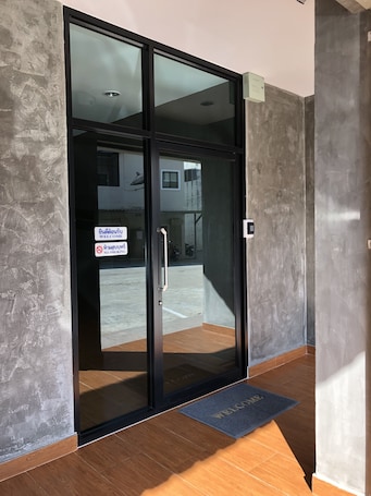 Interior entrance. Rabbit Hostel