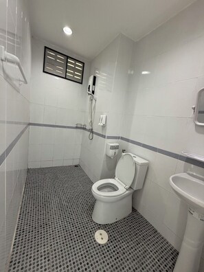 Ducha, artículos de tocador gratuitos, secador de pelo, toallas