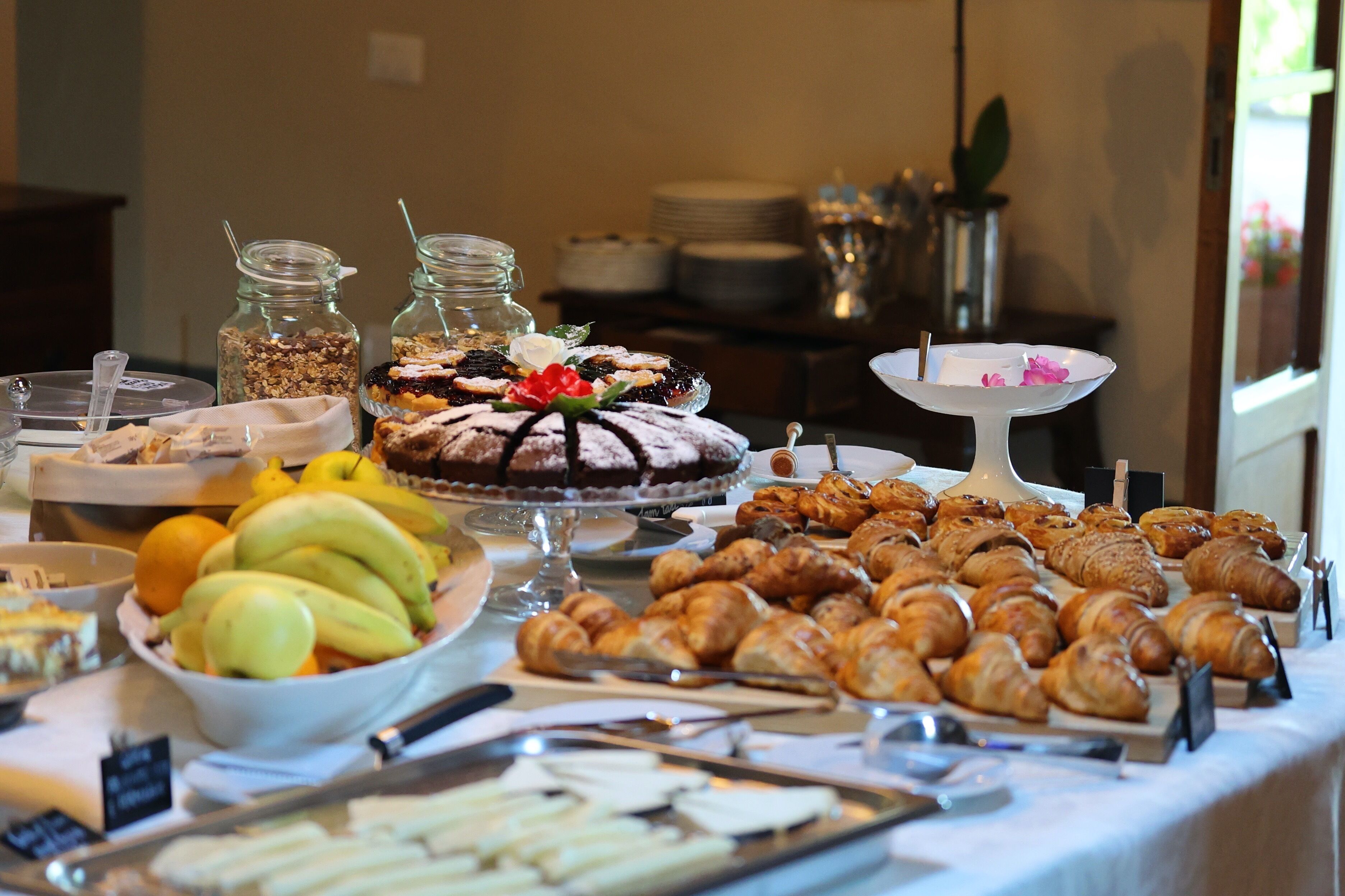 Free daily full breakfast 