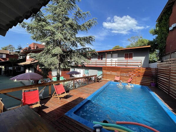 Seasonal outdoor pool