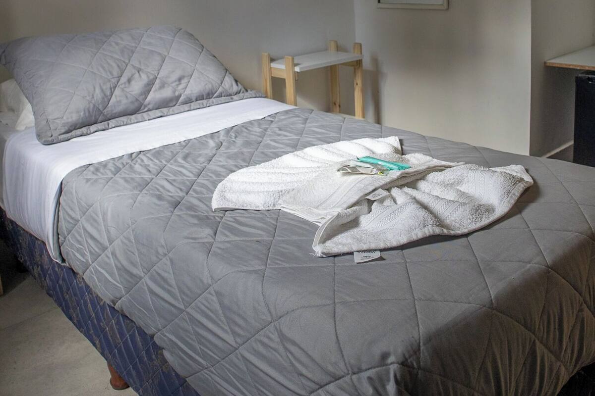 Premium bedding, blackout curtains, bed sheets