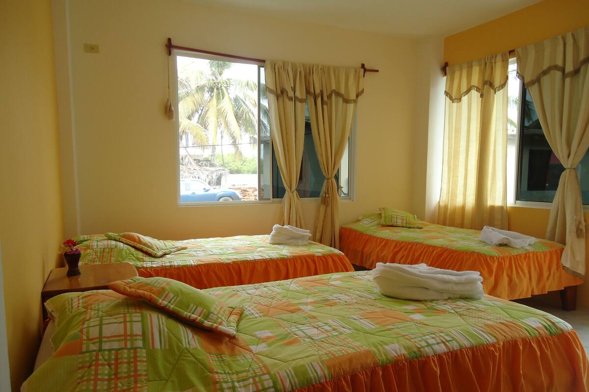 Basic Triple Room, Private Bathroom (3 Single Beds) | In-room safe, WiFi (free)