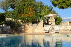 Outdoor pool - LIBECCIO STUDIO  2/3 sleeps with Pool  - Modica - Sicily (Modica)
