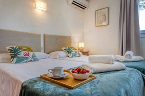1 slaapkamer, een kluis op de kamer, gratis wifi, beddengoed