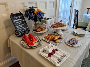 Kontinental frokost er inkludert hver dag