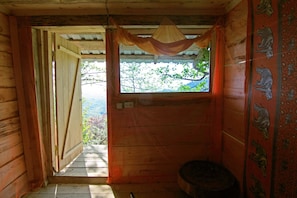 Panoramic Bungalow, Sea View | Individually decorated, individually furnished, iron/ironing board - Eco camping La Belle Verte (Khelvachauri)