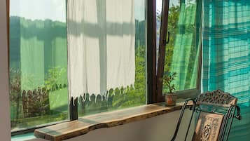 Individually decorated, individually furnished, iron/ironing board