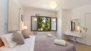 Villa, 3 Bedrooms (Independent) | Premium bedding, in-room safe, blackout drapes, iron/ironing board - Marilia Villas (Kefalonia)