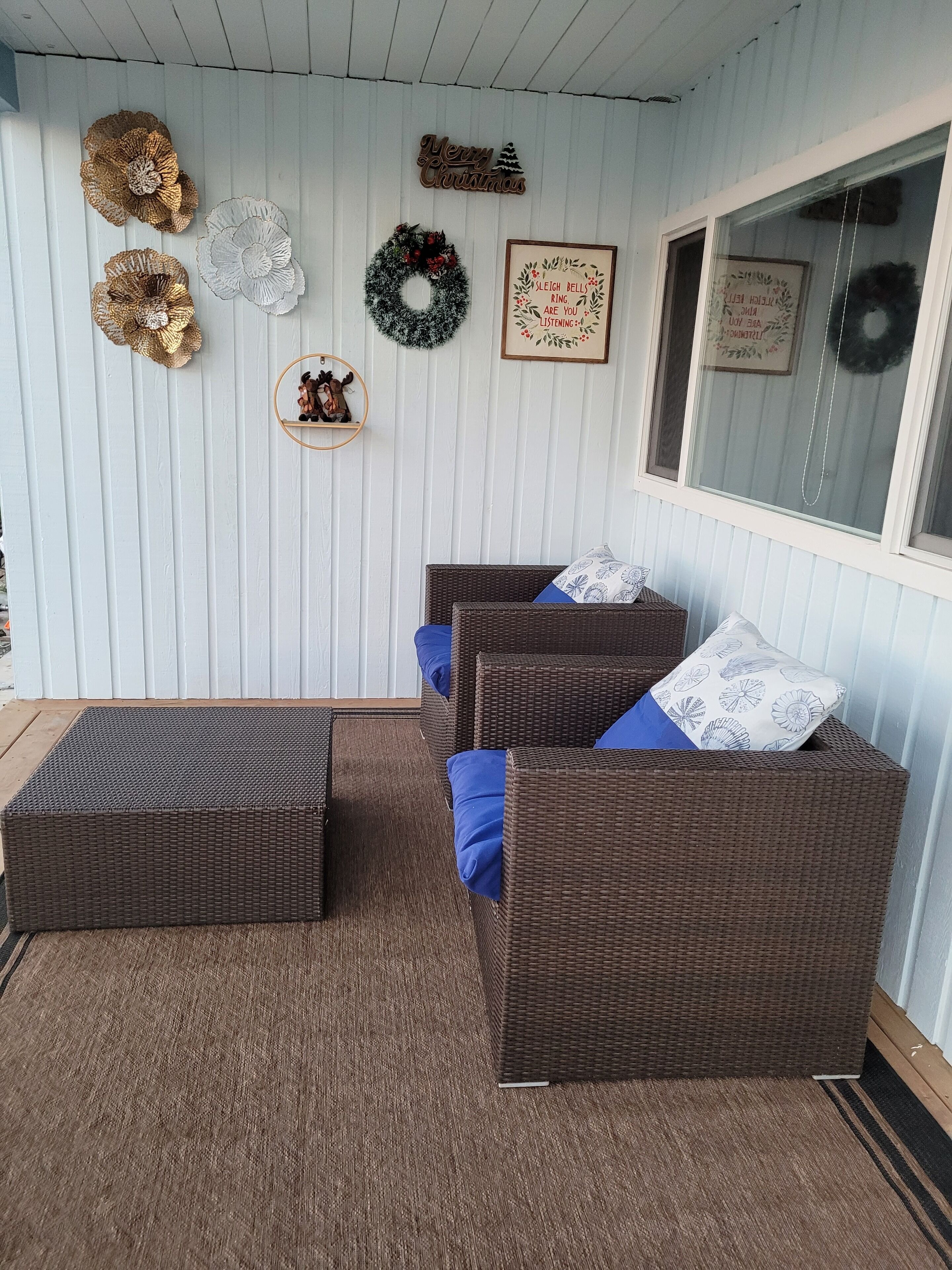 Superior Double Room, 2 Double Beds, Non Smoking, Ocean View | Terrace/patio