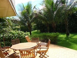 Opções para refeição ao ar livre