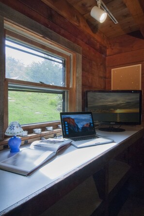 Interior - Stetson Hollow Cabin by Stetson Brook (Warren)
