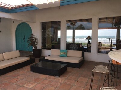 Large entertainment area inside and out. Event property