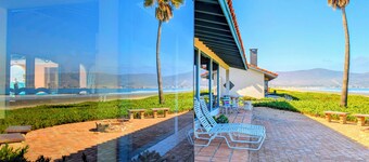 Large entertainment area inside and out. Event property