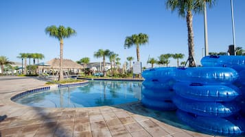 Una piscina riscaldata