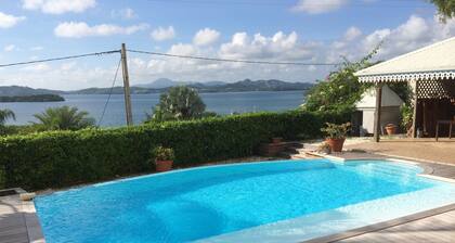 Villa De Rêve "Blue Dolphin" mit schönem Meerblick Von Robert Und Ilets