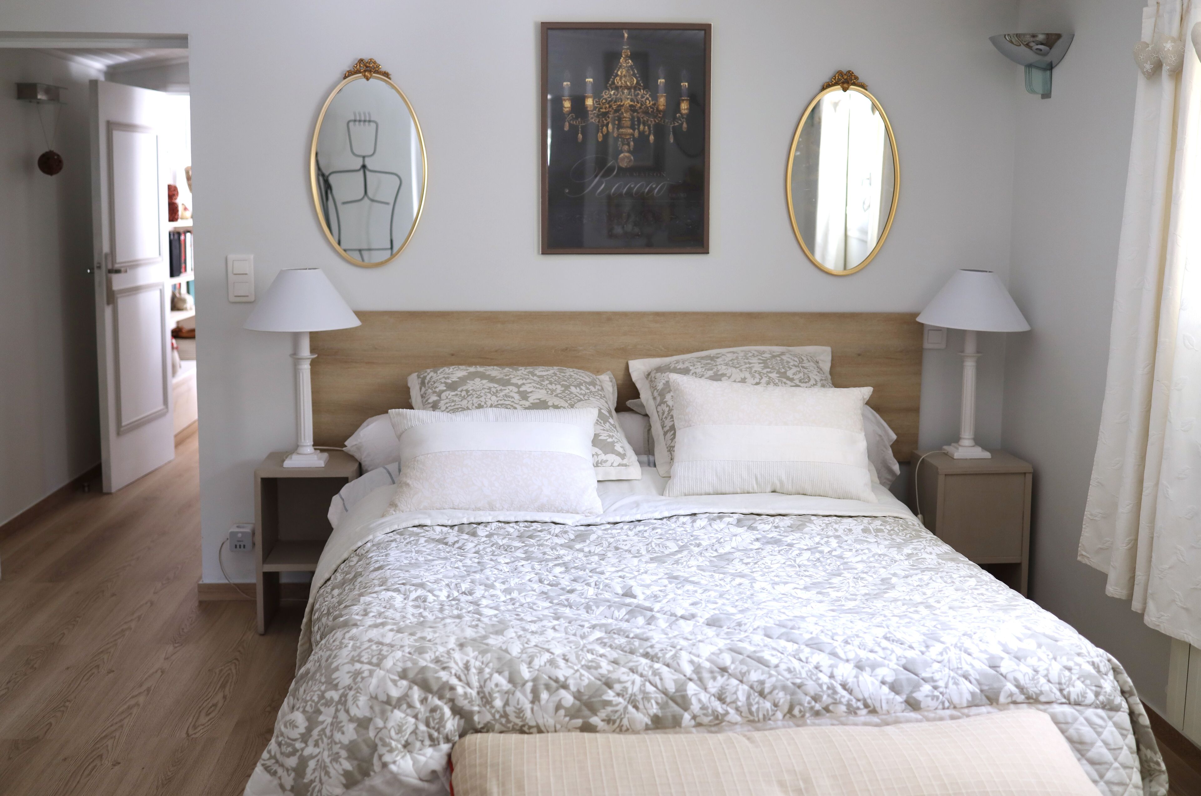 2 slaapkamers, een bureau, een strijkplank/strijkijzer, gratis wifi