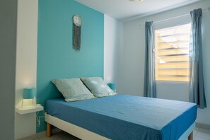 1 chambre, fer et planche Ă repasser, Wi-Fi, draps fournis