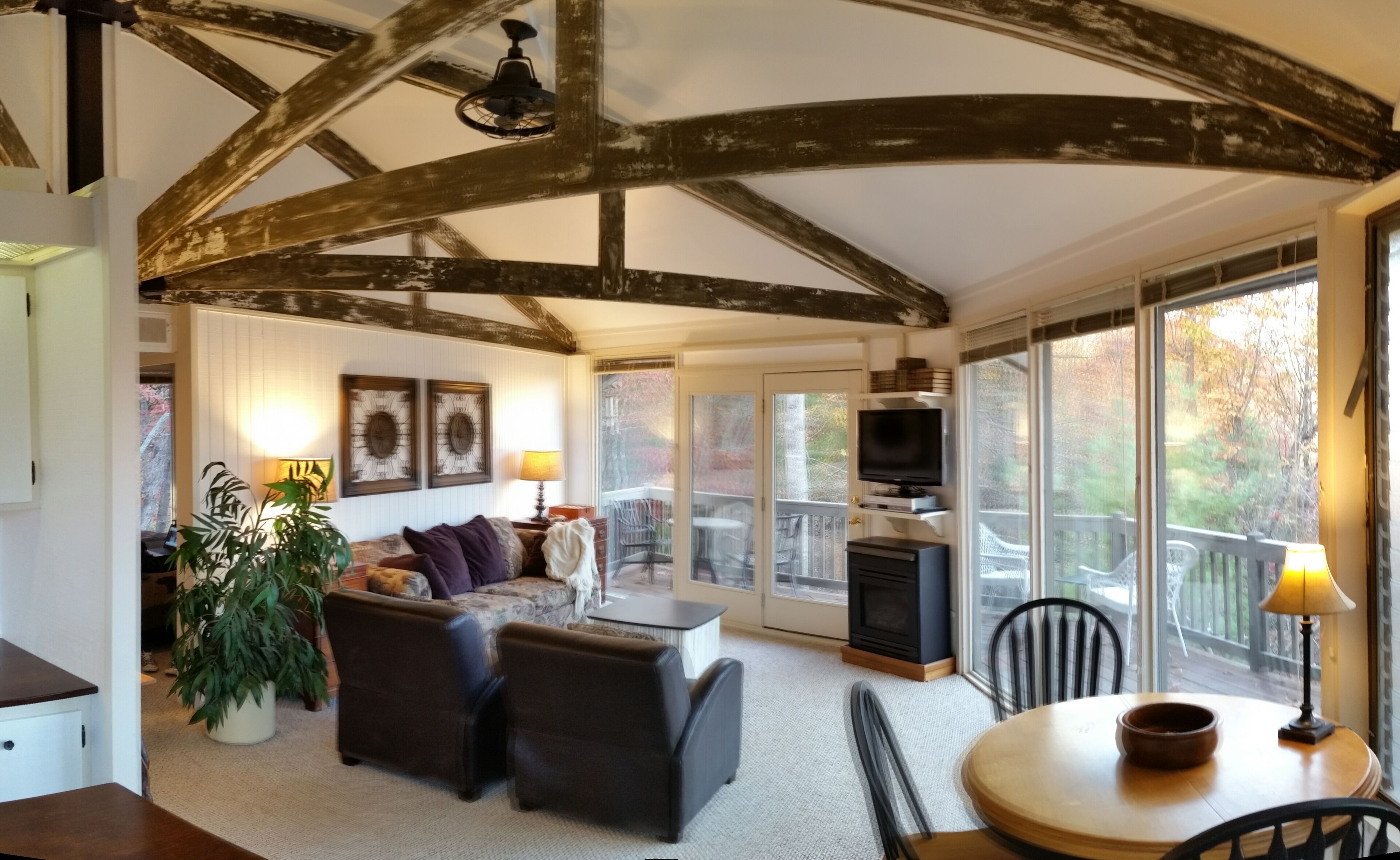 "Refined Rustic" Round Retreat