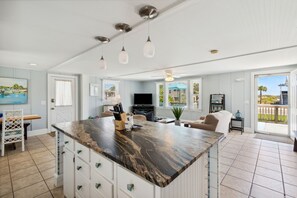 Smart TV, DVD player, books - Quintessential Beach Cottage, STEPS From The Ocean, & WE LOVE PETS!    (Fernandina Beach)
