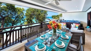 Dining - Condo Coral Cove 11 - Near Sandy Lane Beach (Paynes Bay)