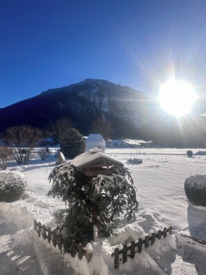 Property grounds - Apartment Herzklopfen 105qm, 2 bedrooms, living room, 2 bathrooms, sep WC, balcony, WLAN (Ruhpolding)