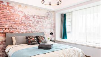 Apartment, 3 Schlafzimmer | 3 Schlafzimmer, Schreibtisch, Verdunkelungsvorhänge, kostenloses WLAN