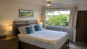 1 soverom, strykejern/-brett, wi-fi (inkludert) og sengetøy