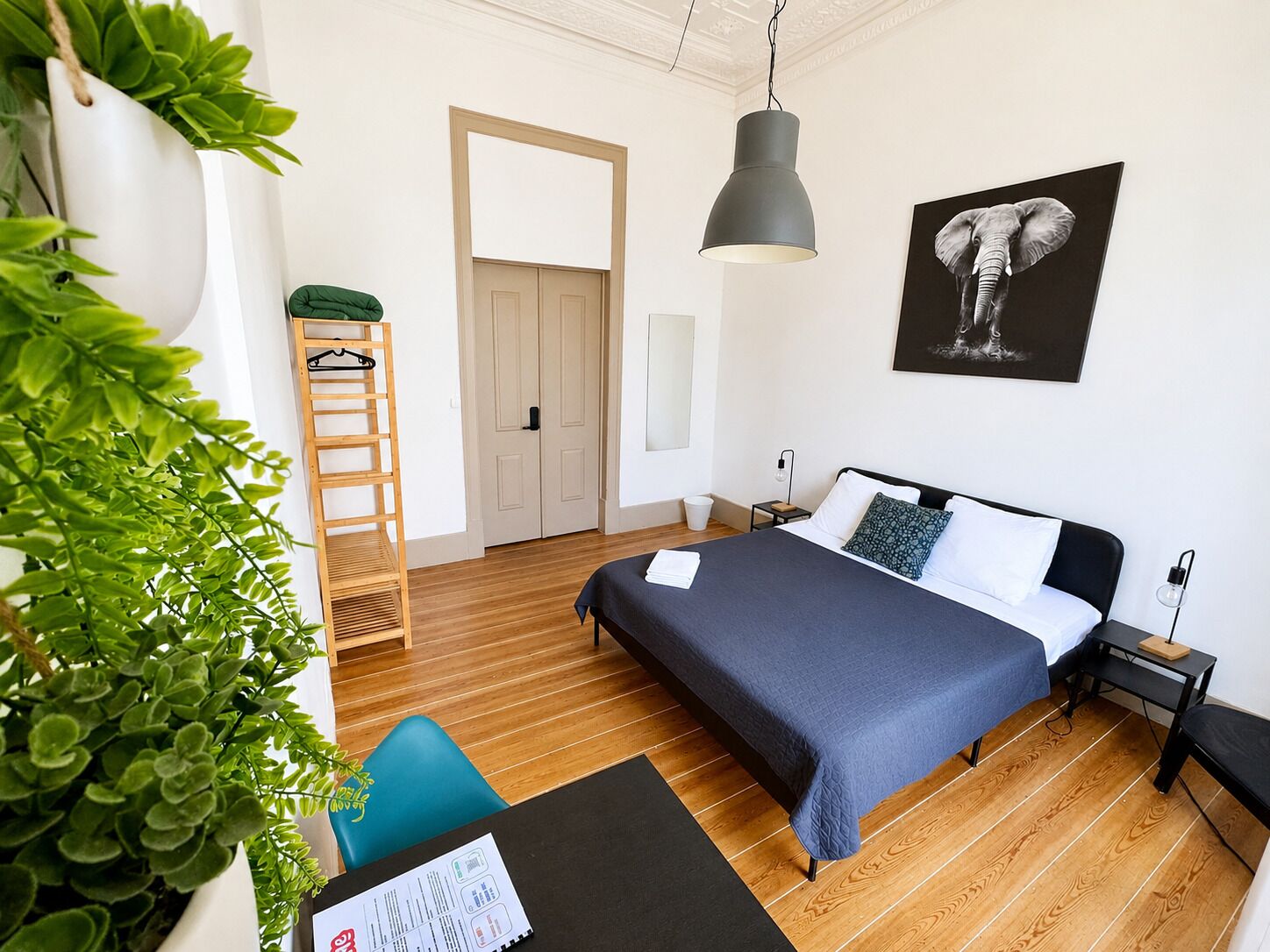Comfort Double Room, 1 Queen Bed, Shared Bathroom, City View | Hypo-allergenic bedding available, memory foam beds, WiFi (free)