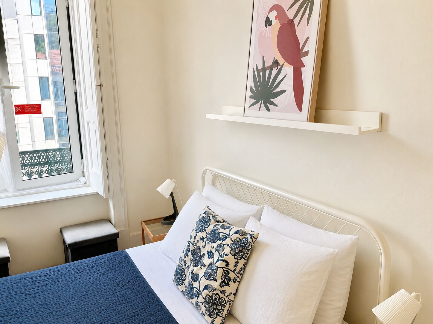 Economy Double Room, 1 Double Bed, Shared Bathroom, City View | Hypo-allergenic bedding available, memory foam beds, WiFi (free)
